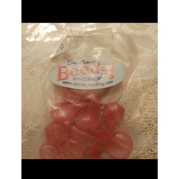 12 pkgs Cherry Quartz Stone Mix of Sizes/Shapes - Picture 2 of 6